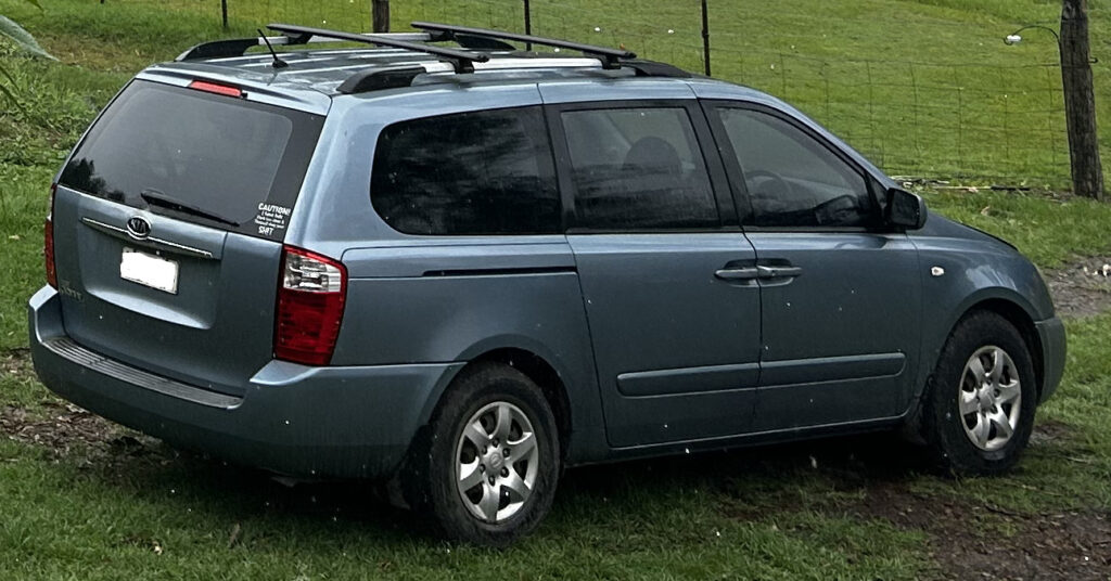Our 2009 Kia Grand Carnival 3.8L Petrol vehicle