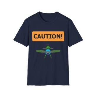 Funny Cropdusting Unisex T-Shirt - Caution Cropdusting In Progress