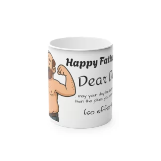 Magic Mug - Funny Fathers Day Joke Better Days WHITE