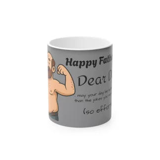 Magic Mug - Funny Fathers Day Joke Better Days GREY